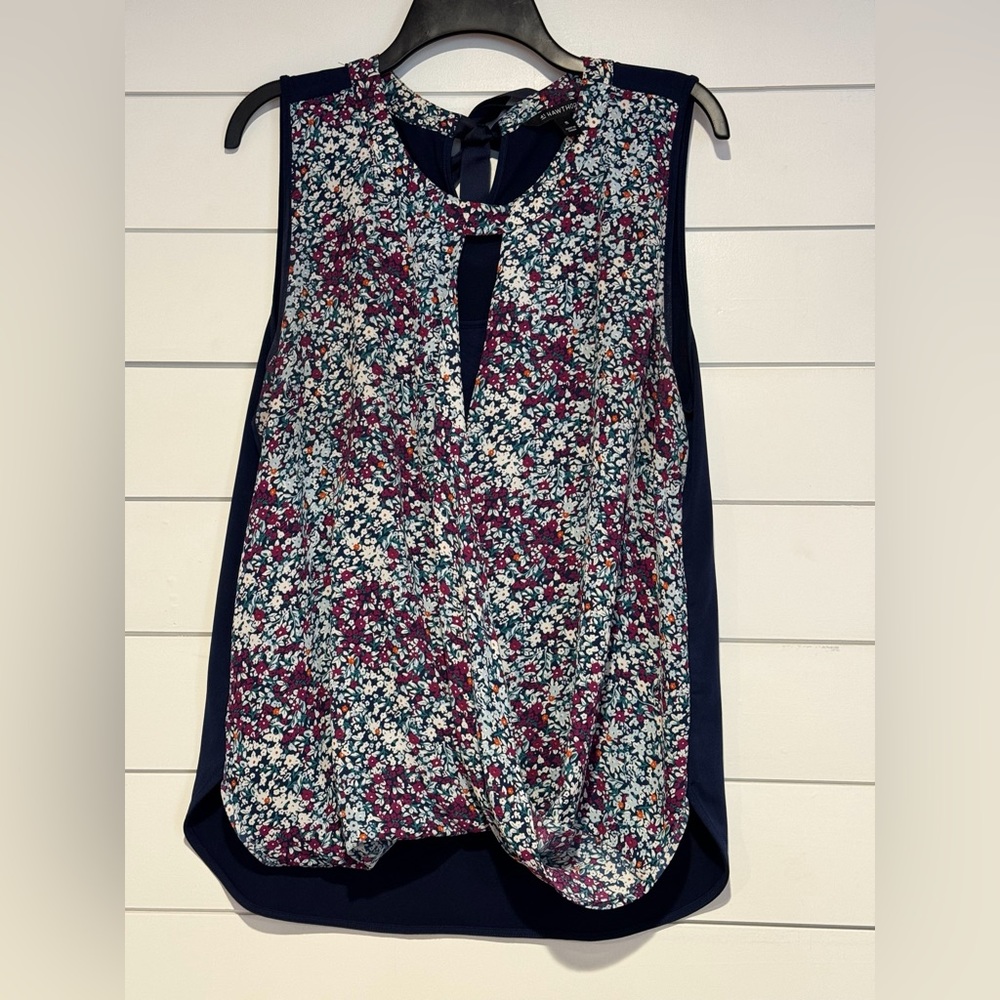 41 Hawthorn Mixed Material Surplice Blouse size XL (008)
